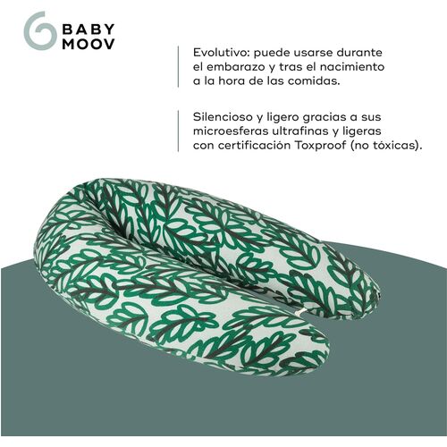 BABYMOOV COJIN DE MATERNIDAD VEGETAL VERT