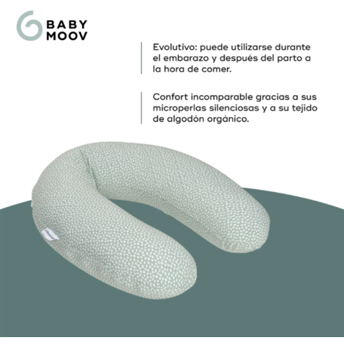 BABYMOOV COJIN DE MATERNIDAD CLOUDY KAKI