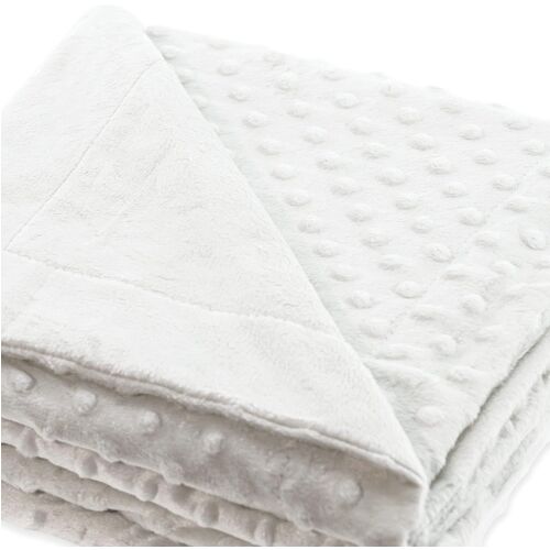 DUFFI BABY DOU DOU OSITO+MANTA LUXE BLANCO 80X110