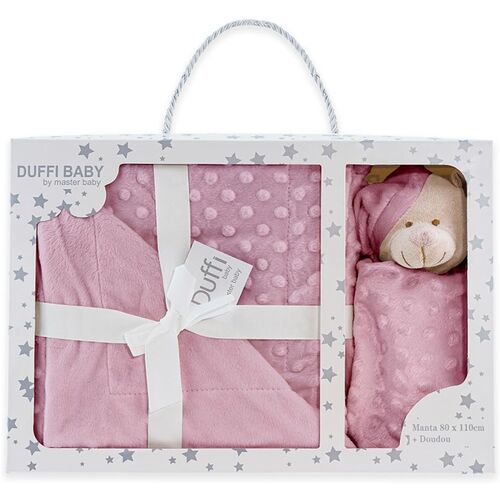 DUFFI BABY DOU DOU OSITO+MANTA MAQUILLAJE