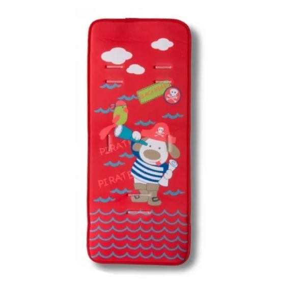 GAMBERRITOS COLCHONETA SILLA PIRATE ROJA