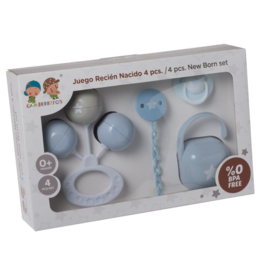 GAMBERRITOS SONAJERO+CHUPA+CAJA+CADENA AZUL