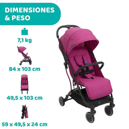 CHICCO TROLLEYME AURORA PINK