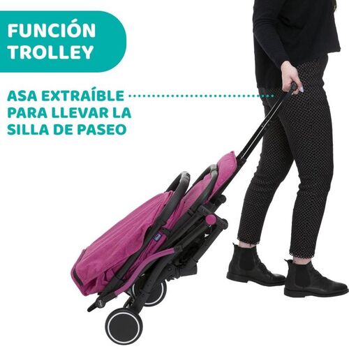 CHICCO TROLLEYME AURORA PINK