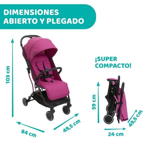 CHICCO TROLLEYME AURORA PINK