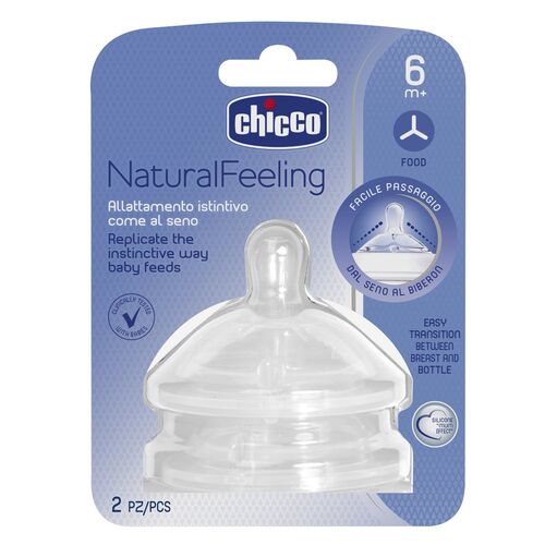 CHICCO TETINA NATATURALFEELING 6M+FL PAPILLA2