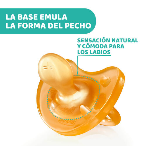 CHICCO CHUPETE PHYSIOFORMA SOFT CAUCHO 6-16