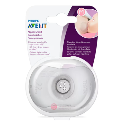 AVENT NIPPLE SHIELD MEDIUM 21MM PEZONERA