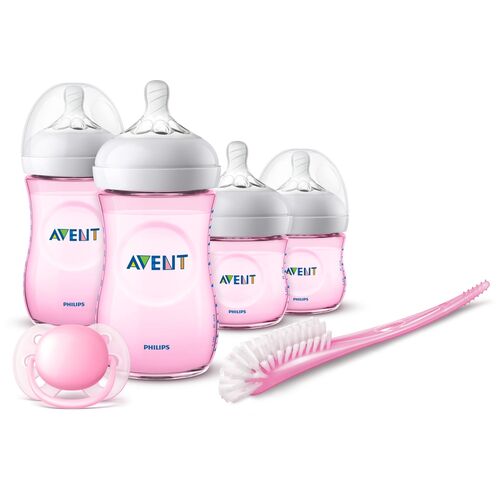 AVENT SET RECIEN NACIDO NATURAL ROSA