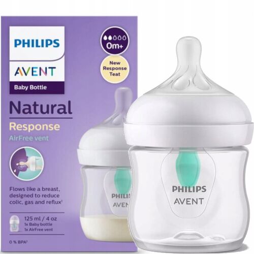 AVENT BIBERON NATURAL RESPONSE AIRFREE 125 ML
