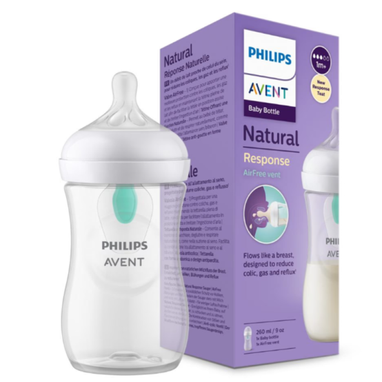 AVENT BIBERON NATURAL RESPONSE AIRFREE 260 ML