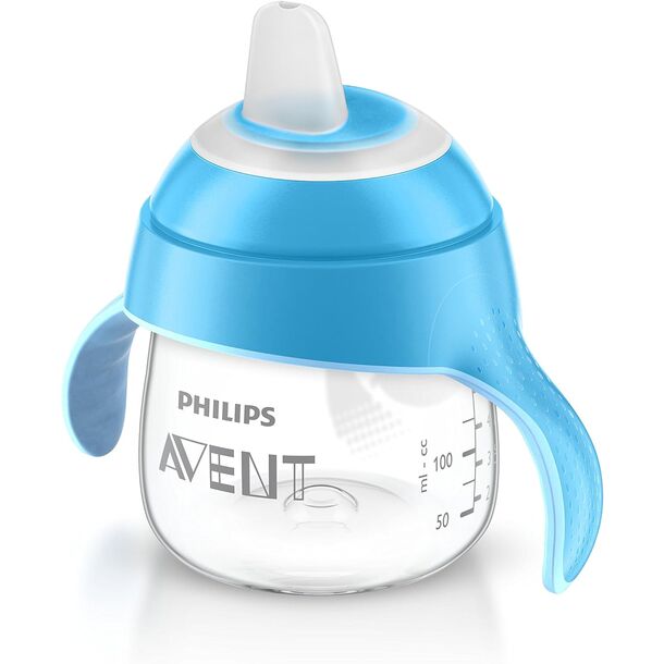 AVENT TAZA PINGUINO AZUL 200ML