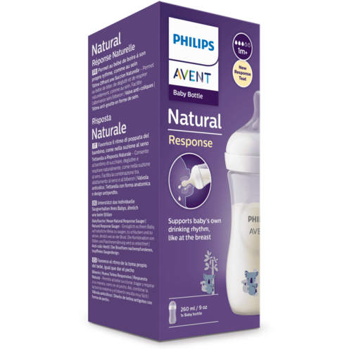 AVENT BIBERON NATURAL RESPONSE 260ML KOALA