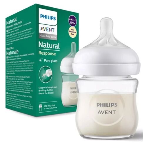 AVENT BIBERON RESPONSE 120 ML CRISTAL