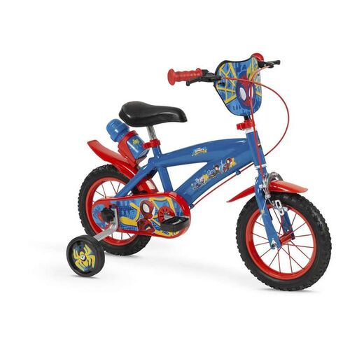 TOIMSA BICICLETA 12 SPIDERMAN + BOTELLA