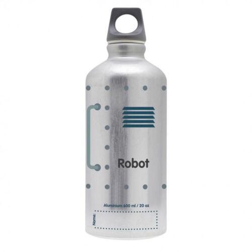 LAKEN BOTELLA ALUMINIO ROBOT 0.6L