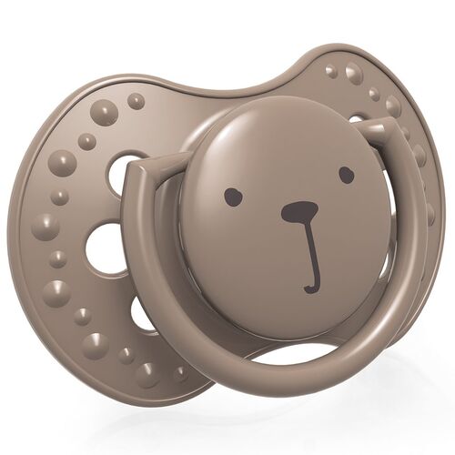 LOVI CHUPETES HEY ROSA/MARRON 0-3 M 2UD