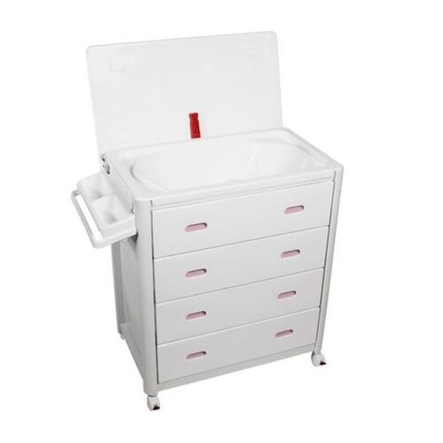 PLASTIMYR BAÑERA CAJONERA ESTRELLAS ROSA