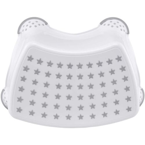 PLASTIMYR TABURETE BAÑO ESTRELLAS BLANCO
