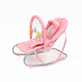 BYBERIT BABY BOUNCER PINK STARS