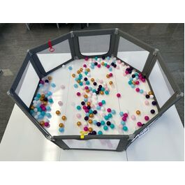 BYBERIT PLAY YARD DARK GREY