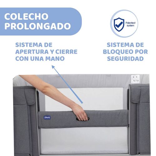 CHICCO NEXT2ME FOREVER SLATE