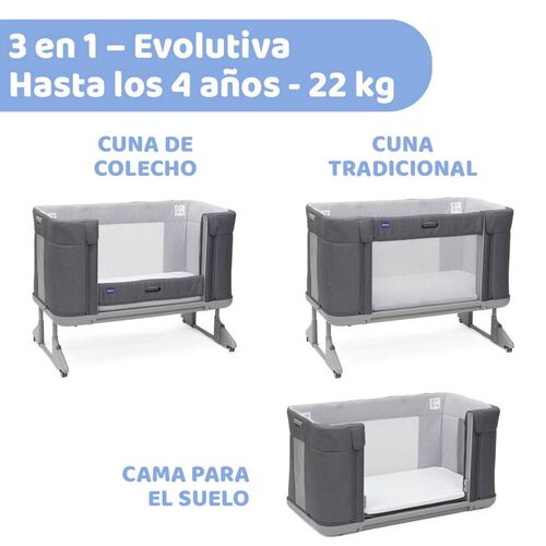 CHICCO NEXT2ME FOREVER SLATE