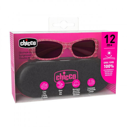 CHICCO GAFAS SOL ROSA SANDA 12M+