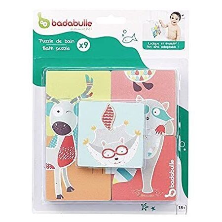 BADABULLE PUZZLE DE BAIN 9 PZAS