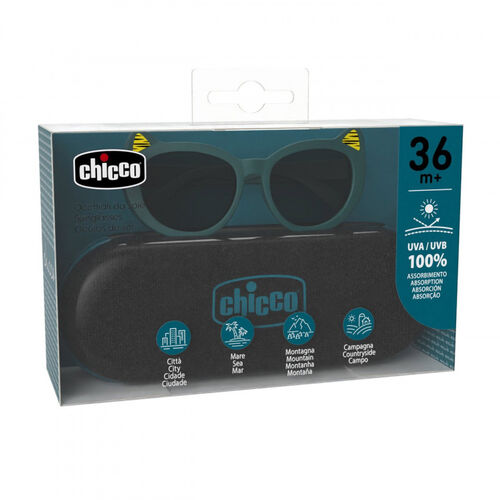 CHICCO GAFAS SOL VERDE GATO 36M+