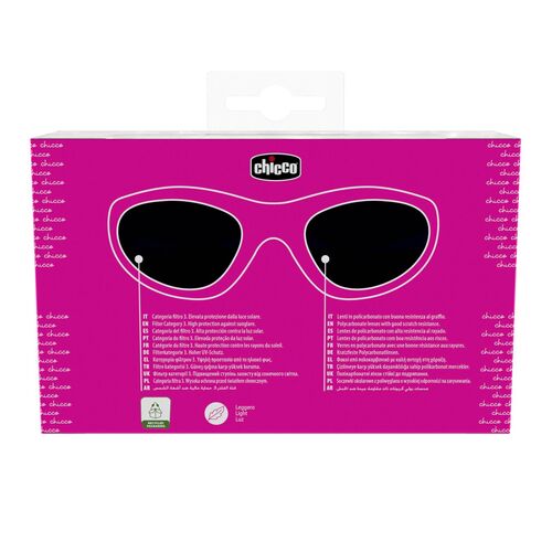 CHICCO GAFAS SOL ROSA AZUL 4Y+