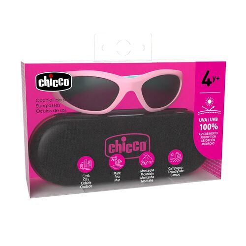 CHICCO GAFAS SOL ROSA AZUL 4Y+