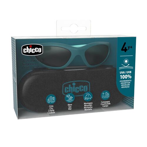 CHICCO GAFAS SOL VERDE AZUL 4Y+