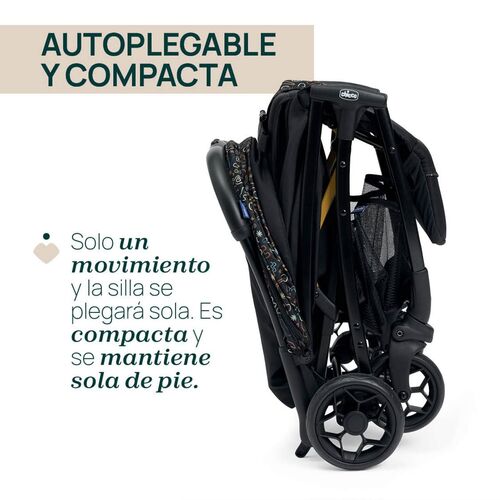 CHICCO SILLA PASEO GLEE PLAYFULL BLACK