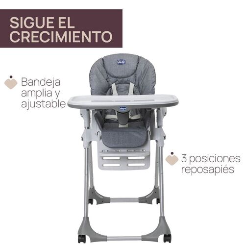 CHICCO TRONA POLLY EASY GREY MELANGE