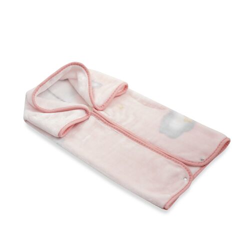 MANTA BABY SACO RACHEL OSITO NUBE ROSA
