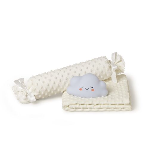 INTERBABY MANTA+ANTIVUELCO+LAMPARA BEIG ...