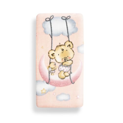INTERBABY MANTA RACHEL OSITO NUBE ROSA