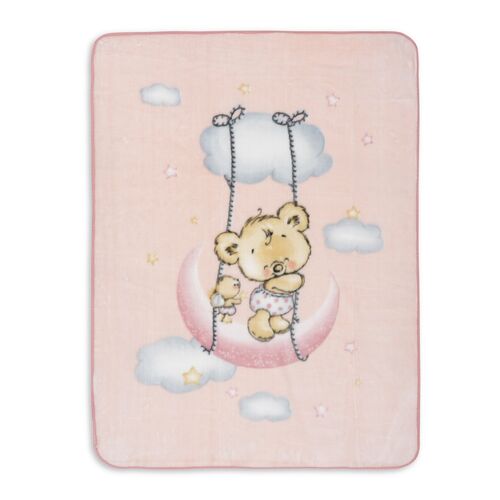 INTERBABY MANTA RACHEL OSITO NUBE ROSA