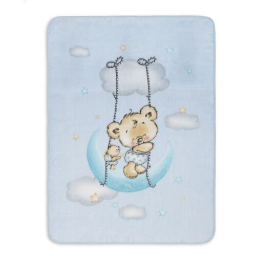 INTERBABY MANTA RACHEL OSITO NUBE AZUL