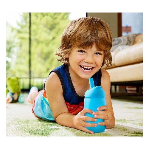 MUNCHKIN VASO SIMPLE CLEAN AZUL