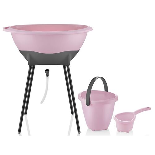 BABYJEM BAÑERA ELEGANT SET ROSA