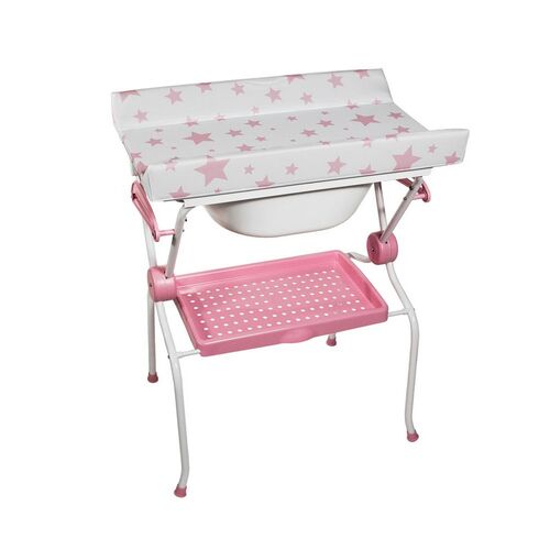 PLASTIMYR BAÑERA SOBREBIDE ADA ESTRELLAS ROSAS