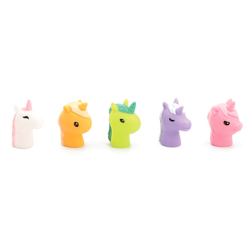 LUDI MARIONETAS DE DEDO UNICORNIO
