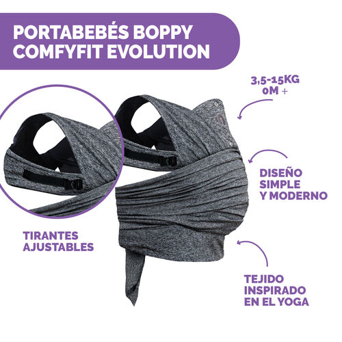 CHICCO BOPPY COMFYFIT EVOLUTION GREY