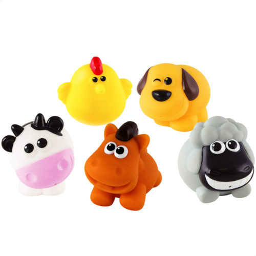 WINFUN PK 5 ANIMALES GRANJA/JUNGLA