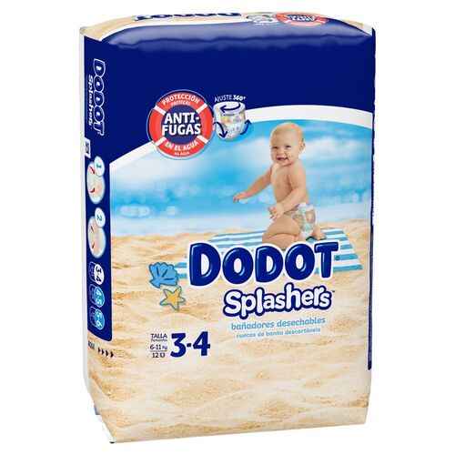 DODOT SPLASHERS TALLA 3-4 (12UD)