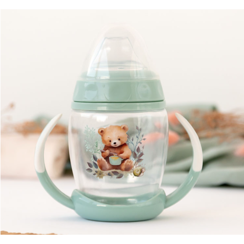 KIOKIDS TAZA APRENDIZAJE 270 ML STEP 1 SAGE