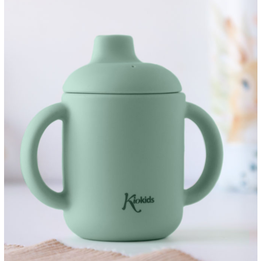 KIOKIDS TAZA SILICONA SALVIA 120ML