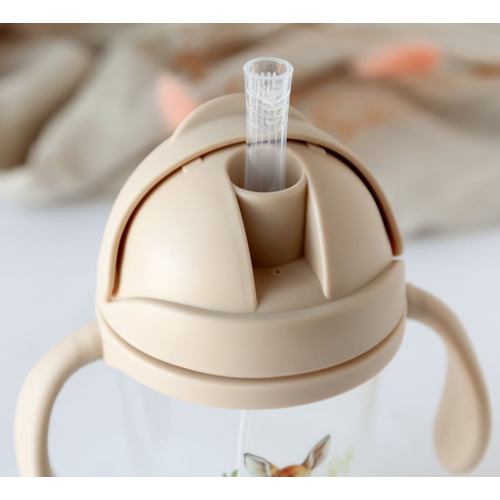 KIOKIDS TAZA APRENDIZAJE BEIGE 300ML
